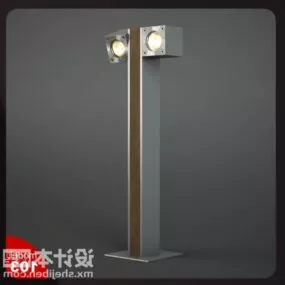 Two Side Outdoor Lamp 3d model