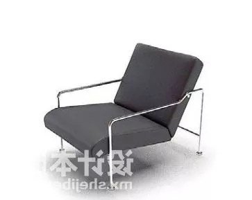 Minimalist Lines Armchair 3d model