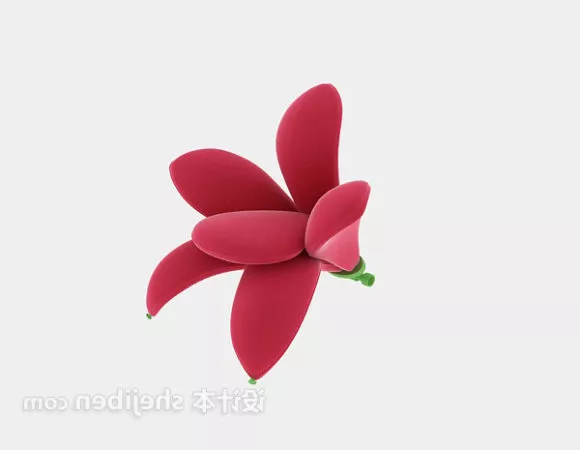 Sofa Bloom Flower Shaped 3d model Sofa Bloom Flower Shaped 3d model