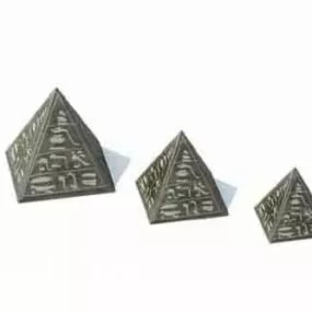 Decoration Pyramid 3d model