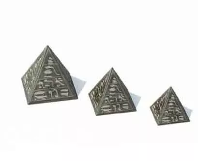 Ancient Pyramid Building 3d model