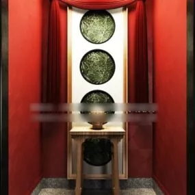 Entrance Hall Cabinet Furniture 3d model