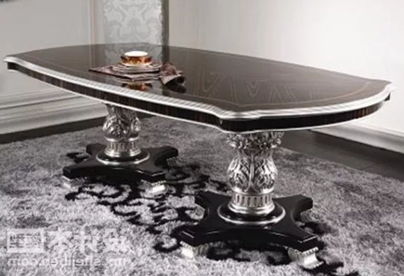 Black Coffee Table Royal Style 3d model Black Coffee Table Royal Style 3d model