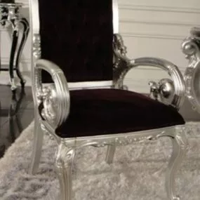 Carved Style Antique Chair 3d model