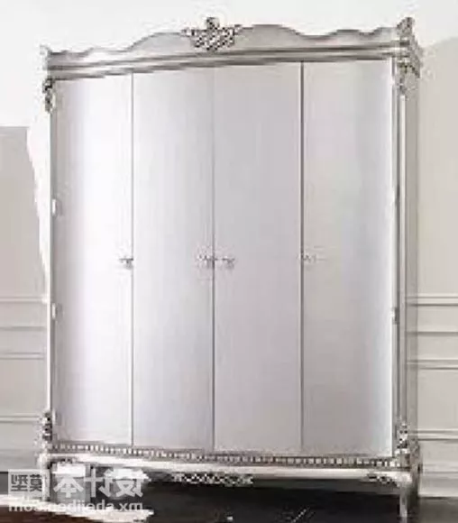 Wardrobe Carving Frame 3d model Wardrobe Carving Frame 3d model