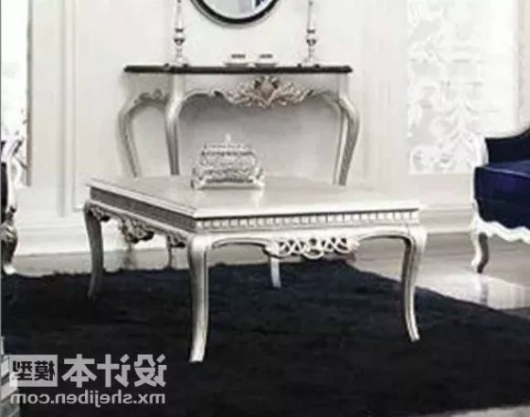 Classic Coffee Table Elegant Style 3d model Classic Coffee Table Elegant Style 3d model