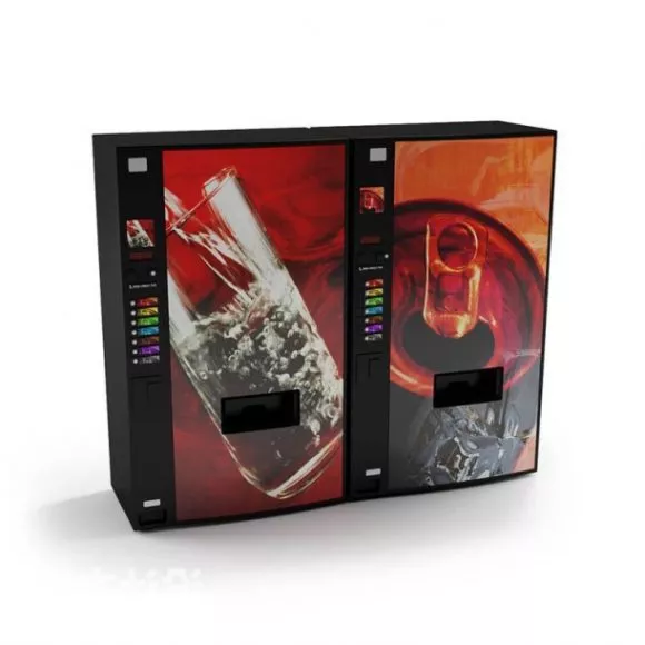 Mall Center Vending Machine 3d model Mall Center Vending Machine 3d model