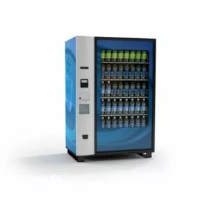 Supermarket Vending Machine 3d model