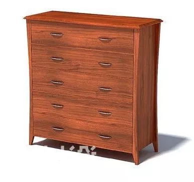 Shoe Cabinet Antique Wooden 3d model Shoe Cabinet Antique Wooden 3d model