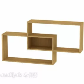 Minimalist Bookshelf 3d model