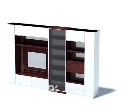 Plasma Tv With Sound System 3d model