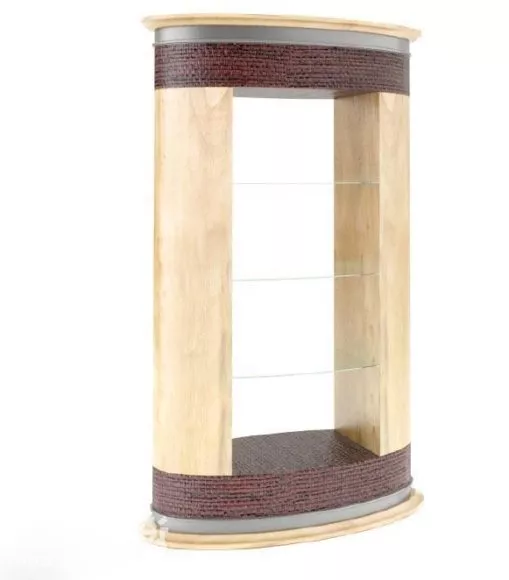 Wine Cabinet Simple Style 3d model Wine Cabinet Simple Style 3d model