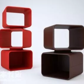 Cabinet Minimalist Module 3d model