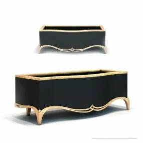 European Entrance Hall Cabinet 3d model