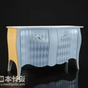 European Entrance Hall Cabinet V1 3d model