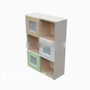 Children Room Bedside Table 3d model Children Room Bedside Table 3d model