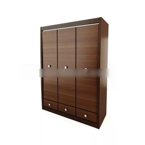 Wardrobe Wall Rack 3d model