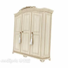 Wardrobe Classic Design 3d model