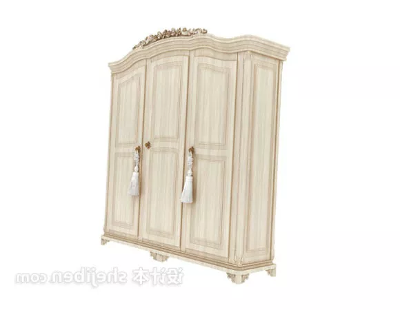 Wardrobe Classic Design 3d model Wardrobe Classic Design 3d model