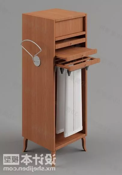 Modern Wardrobe Shelf 3d model