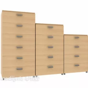Different Size Of Shoe Cabinet 3d model
