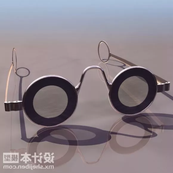 Wine Glass Fob Palm Tree Shaped 3d model