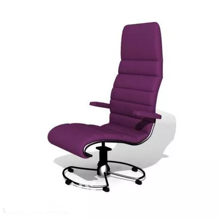 Manager Office Wheels Chair 3d model Manager Office Wheels Chair 3d model