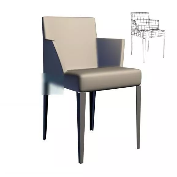 Stylist Coffee Table Rectangular 3d model