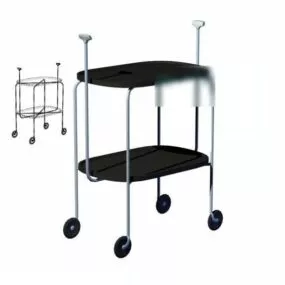 Coffee Table With Wheels 3d model