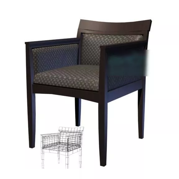 Armchair Lobster Shape 3d model