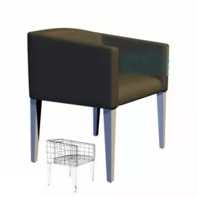 Coffee Restaurant Armchair 3d model