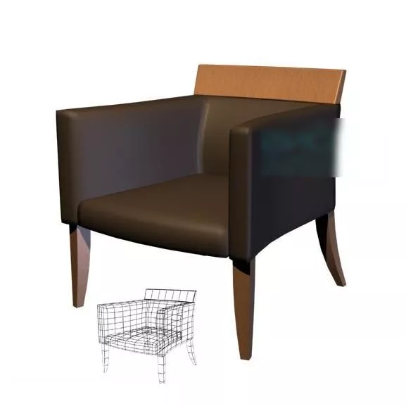 Retro Pizza Restaurant 3d model