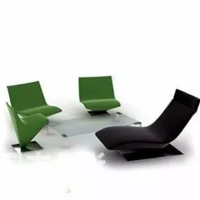 Sofa Chair And Recliner 3d model