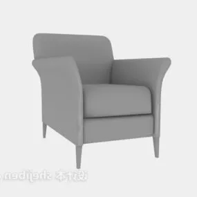 Fabric Armchair Furniture 3d model