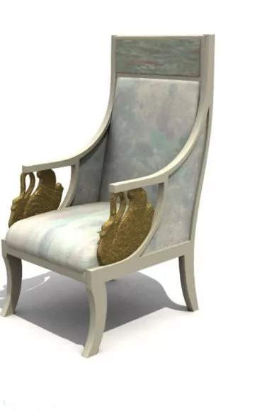 Pad Armchair Transform 3d model