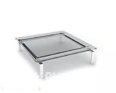 Square Coffee Table Modern Style 3d model Square Coffee Table Modern Style 3d model