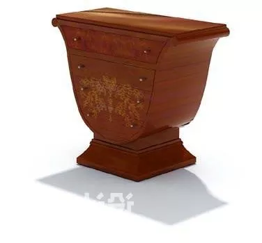 Chinese Console Table Carved Wooden 3d model