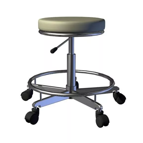Vintage Piano Stool 3d model