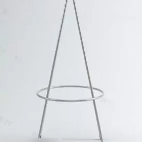 Bar Chair Simple Shaped 3d model