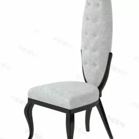Antique Chair High Back 3d model