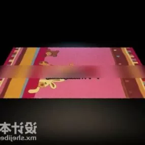 Pink Carpet 3d model