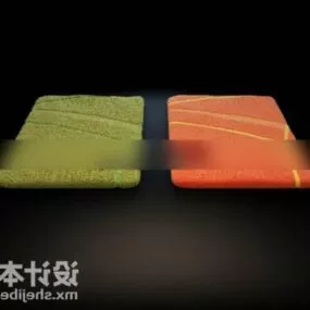 Rectangular Carpet 3d model