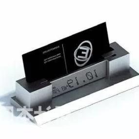 Beauty Card Holder Office Supplies 3d model