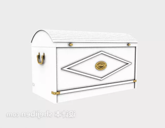 Treasure Box Of Gold 3d model