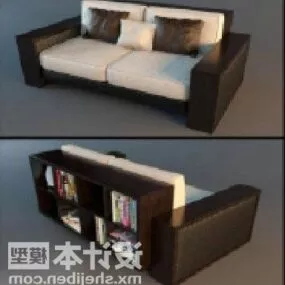 Living Room Sofa Cabinet Combine 3d model