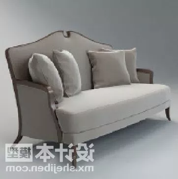 Living Room Camel Sofa Elegant 3d model Living Room Camel Sofa Elegant 3d model
