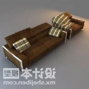 Armchair Modern Arm Pad 3d model