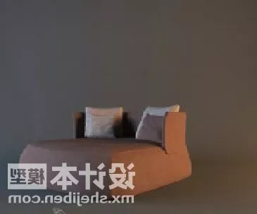 Living Room Sofa Bed Style 3d model Living Room Sofa Bed Style 3d model