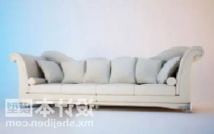 Multi Seaters Modern Fabric Sofa 3d model Multi Seaters Modern Fabric Sofa 3d model