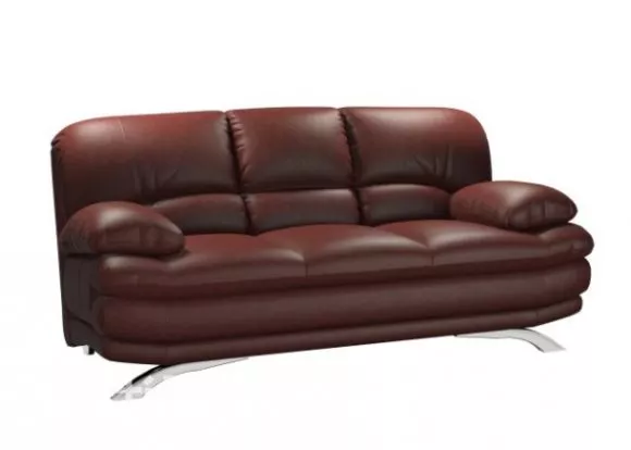 Living Room Multi Seaters Sofa Brown Leather 3d model Living Room Multi Seaters Sofa Brown Leather 3d model